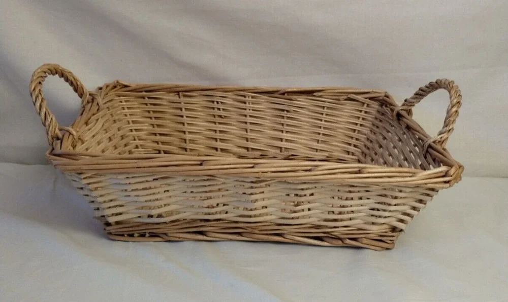 Vintage Woven & Rattan 13 1/2